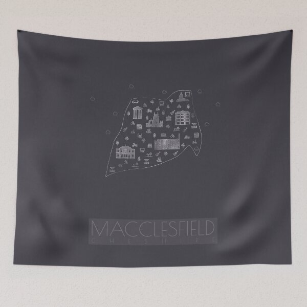Item preview, MACCLESFIELD MAP designed and sold by axelle1410.