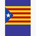 Estelada Blava L Estelada Senyera Estelada Catalonia Catalan Flag Spiral Notebook By Vladocar Redbubble