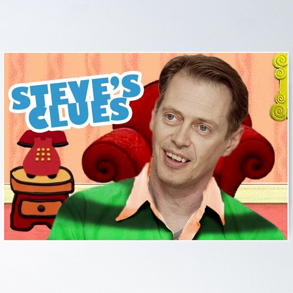 Item preview, Steve Bluescemi designed and sold by ChopKickPanda.