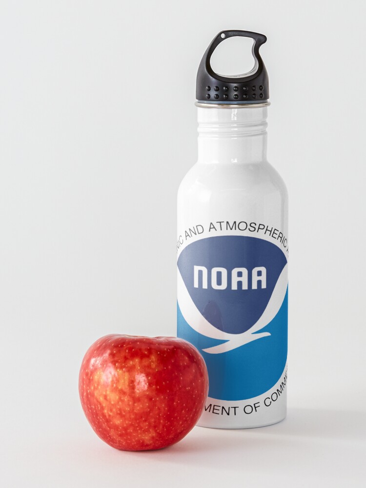 Alternate view of National Oceanic and Atmospheric Administration Logo Water Bottle