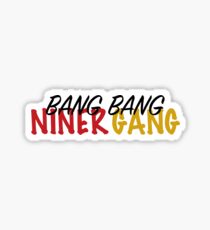 Niner Stickers | Redbubble