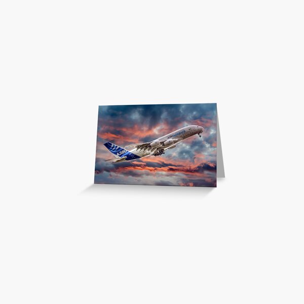Item preview, Airbus A380 - Sunset designed and sold by Steve H Clark.