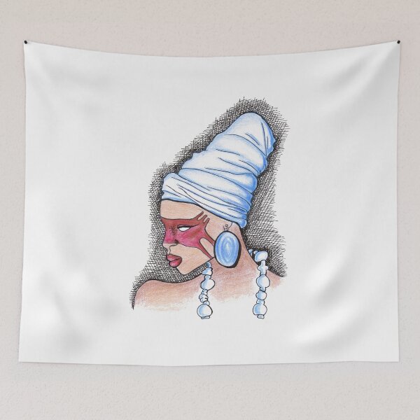Item preview, Mystical African Women Beauty Art Transendence designed and sold by HighArtDesigns.