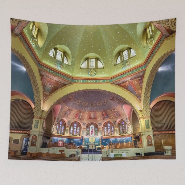 Aperçu de l'œuvre Église anglicane Sainte-Anne créée et vendue par John Velocci.