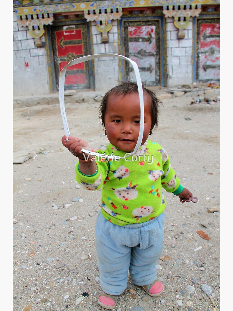 Tibetan girl by valeriecurty