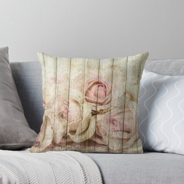 Item preview, Shabby Chic Country Floral Rose Wood designed and sold by livianasgifts.