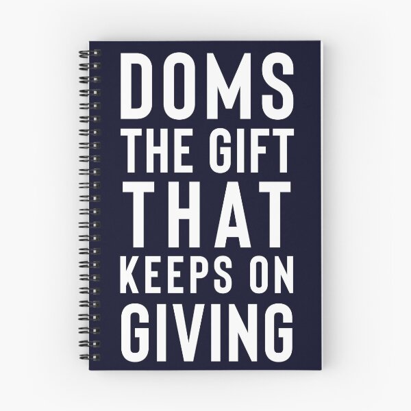 Item preview, DOMS The Gift That Keeps On Giving - Gym Workout Humor designed and sold by madtoyman.
