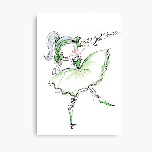 Item preview, Just Dance Ballerina Ballet Art designed and sold by HighArtDesigns.