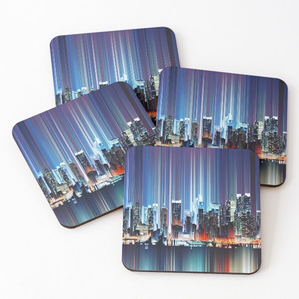 Item preview, Evening of abstraction New York. City of Wish Fulfillment designed and sold by Iuliia Nerd.