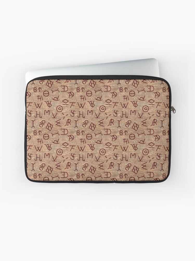 Cattle Brands Laptop Sleeve for Sale by artsandherbs