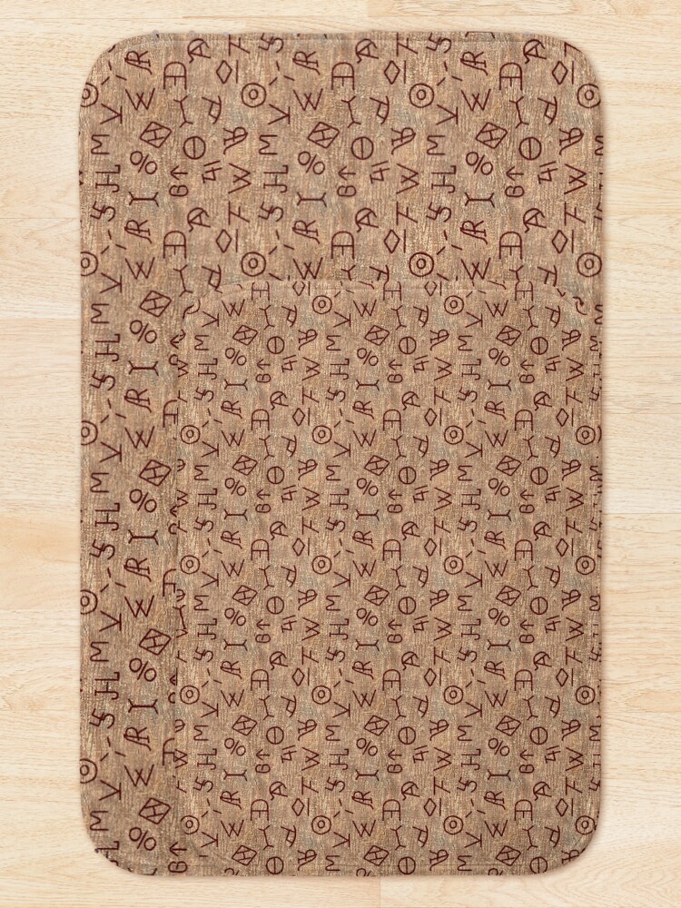 Alternate view of Cattle Brands Bath Mat