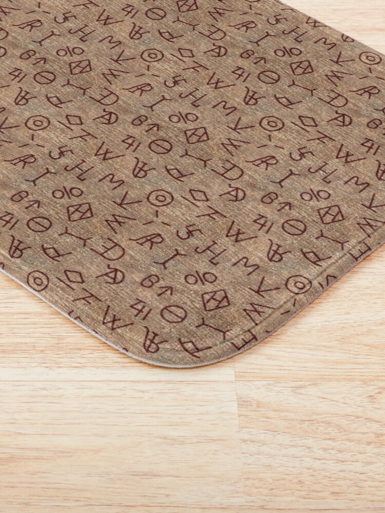 Alternate view of Cattle Brands Bath Mat