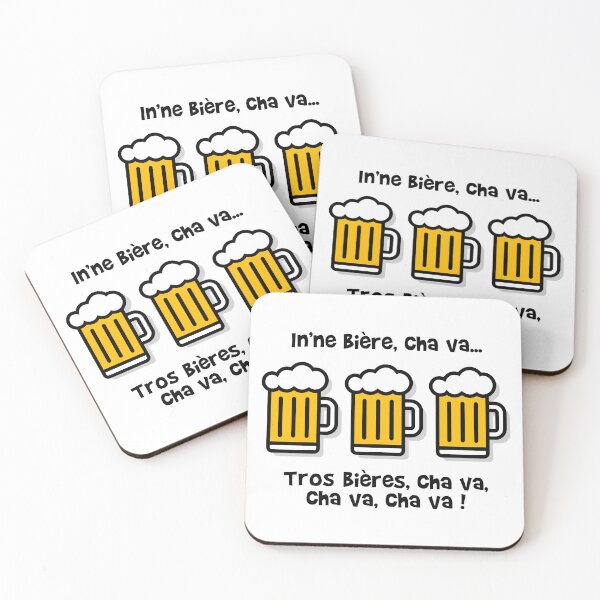 Item preview, In'ne beer, cha va ... Beers, go, va go! designed and sold by humour-chti.