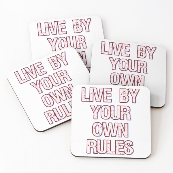 Item preview, Live by your own Rules - Live according to your own rules designed and sold by Trenddesigns24.