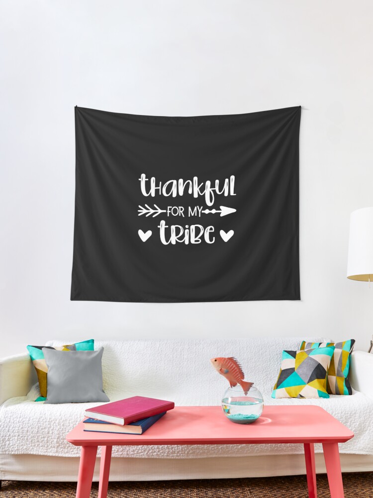 Tentures Tribu Citation Amour Famille Amis Citation Reconnaissante Rassembler Groupe Par Createdbyheidi Redbubble