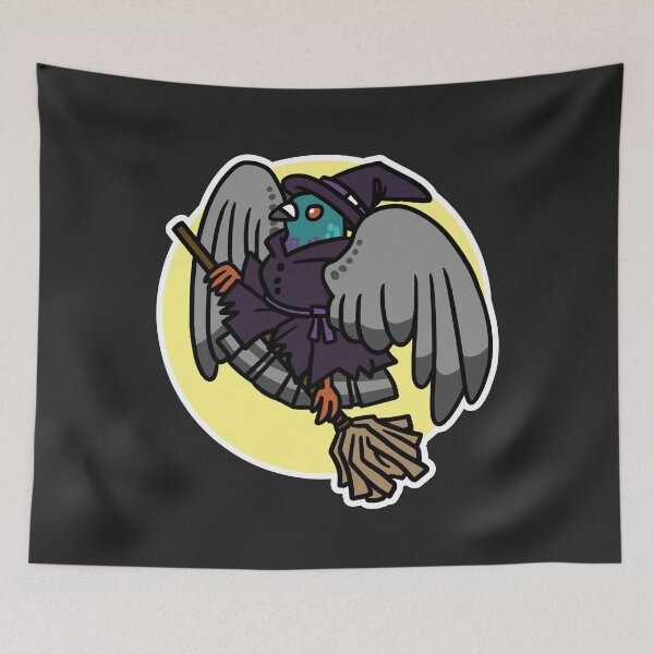Item preview, Spooky Birds - Witch designed and sold by KIRISKA.