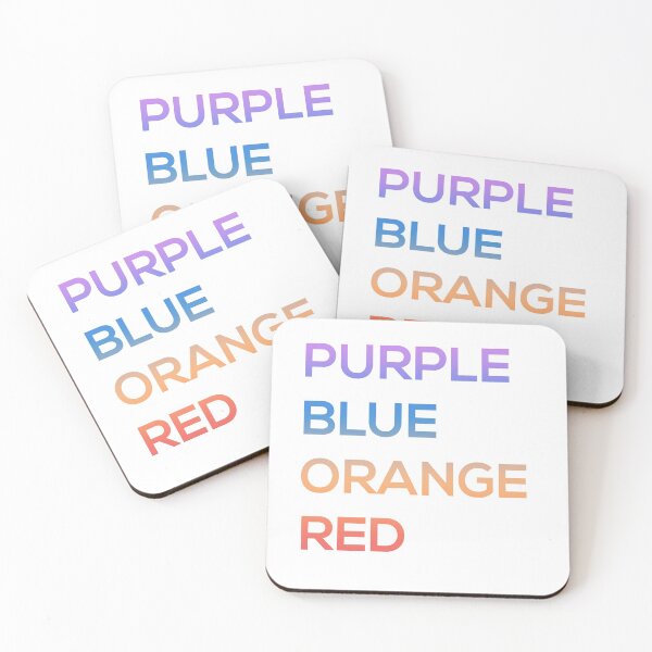 Item preview, Purple, Blue, Orange, Red designed and sold by cucumberpatchx.