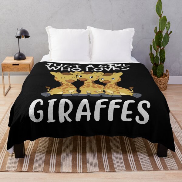 Item preview, Giraffe Women Gift Just A Girl Who Loves Giraffes designed and sold by DSWShirts.