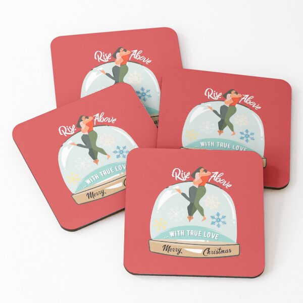 Item preview, Rise Above With True Love Snow Globe, Merry Christmas designed and sold by MJDezigns.