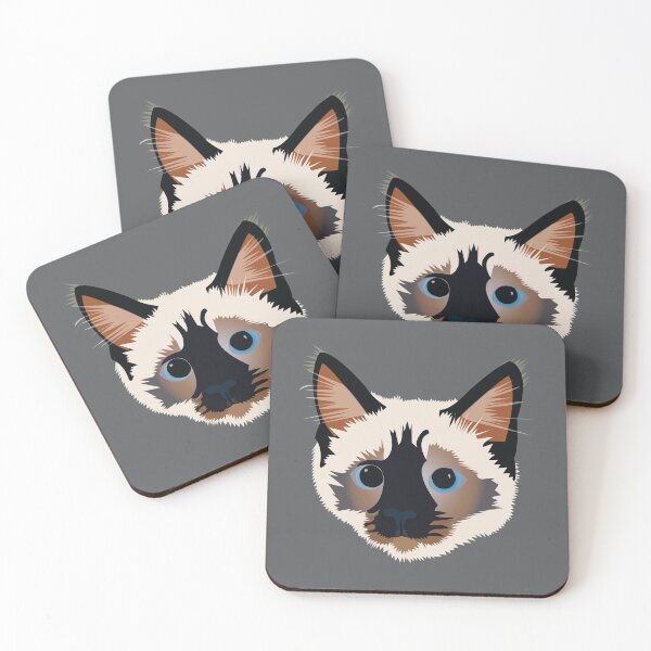 Item preview, Siamese Cat designed and sold by KCPetPortraits.