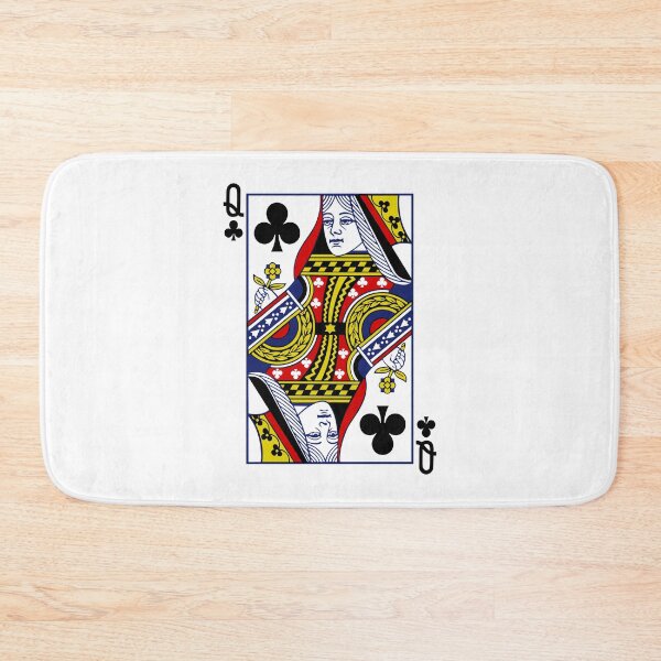 Item preview, Queen of Clubs Playing Card designed and sold by vladocar.