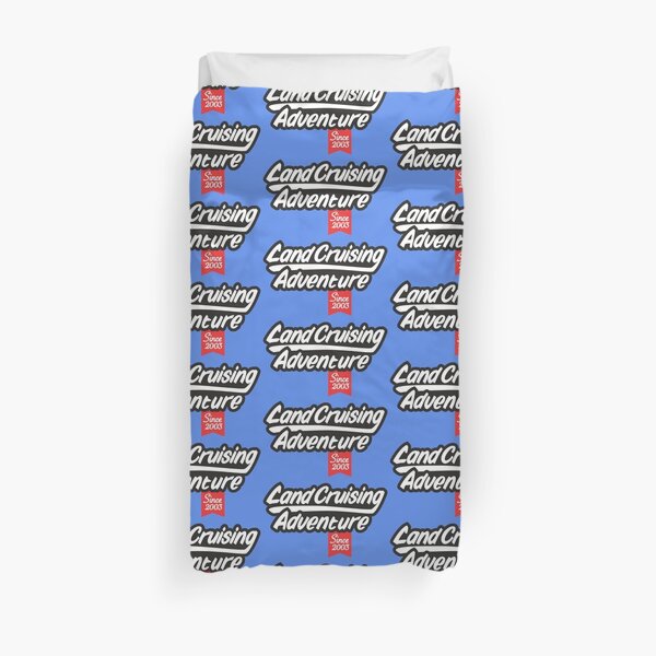 Landcruising Adventure since 2003 Duvet Cover