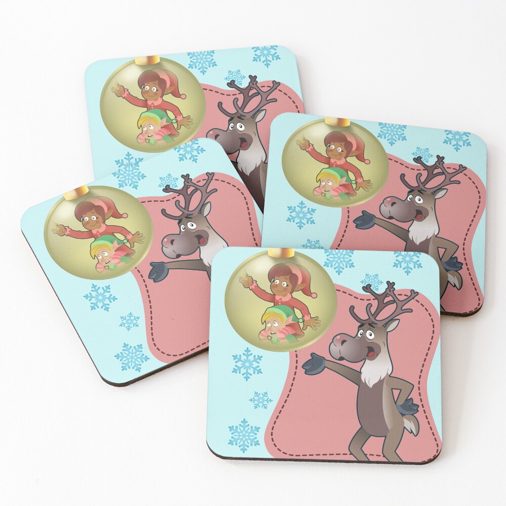 Item preview, Coasters (Set of 4) designed and sold by RUBTOX.