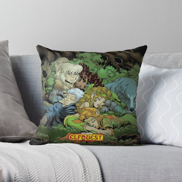 ElfQuest: True Peace II Throw Pillow