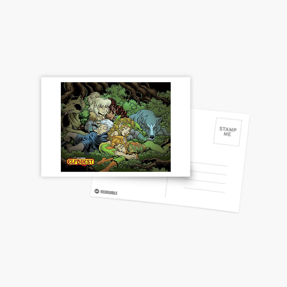Artikel-Vorschau von Postkarte, designt und verkauft von elfquest.