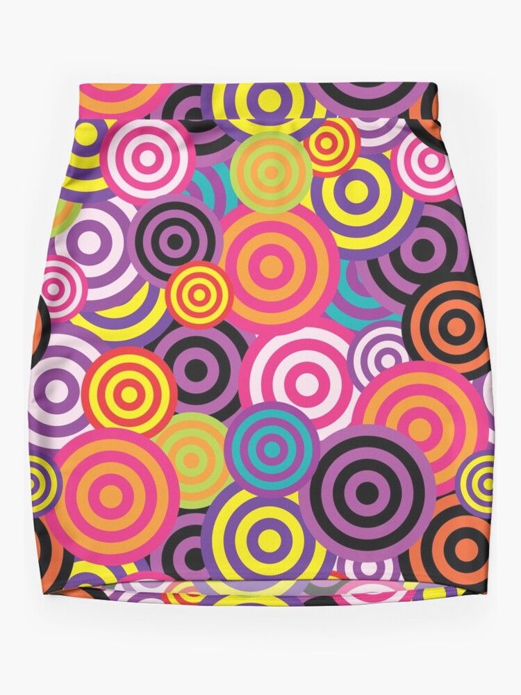 Disover Hippie 70's Mini Skirt