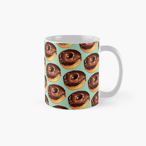 Item preview, Chocolate Donut Pattern - Teal designed and sold by Kelly  Gilleran.