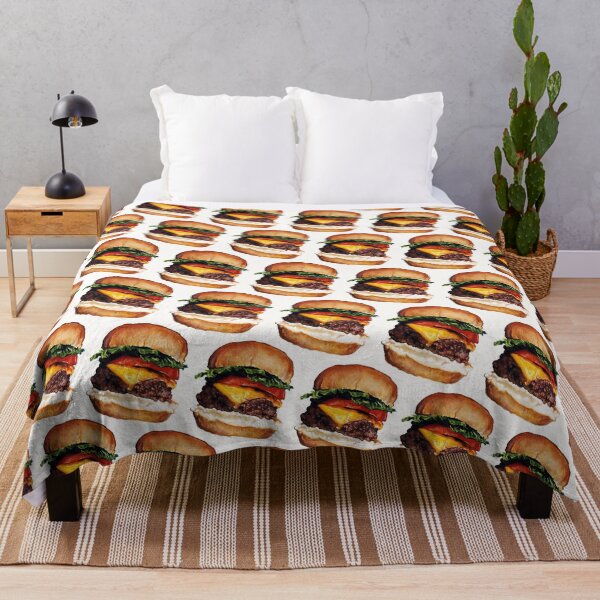 Item preview, Cheeseburger Pattern designed and sold by Kelly Gilleran.