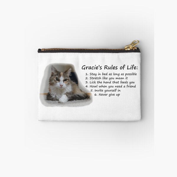 Item preview, Gracie's Rules of Life designed and sold by avamil.
