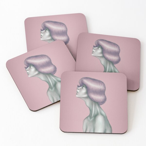Item preview, Stylized girl with unreal colors designed and sold by Marcos Sevilla Martin.