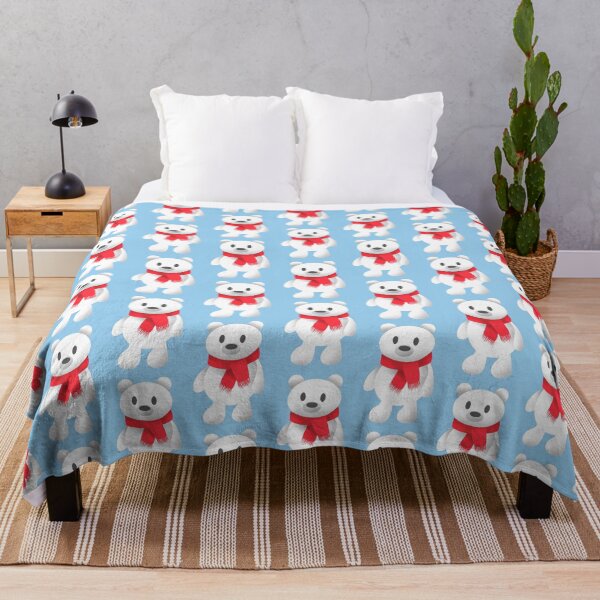 Item preview, Cute Christmas polar bear designed and sold by CactusArt.