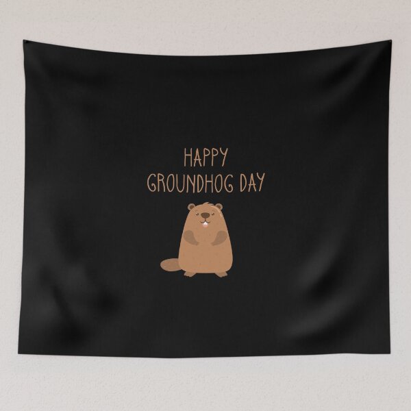 Item preview, 2023 Happy Groundhog Day designed and sold by vladocar.