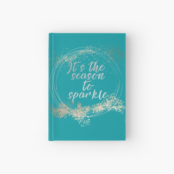 Beach House Christmas Holiday Decor Hardcover Journal