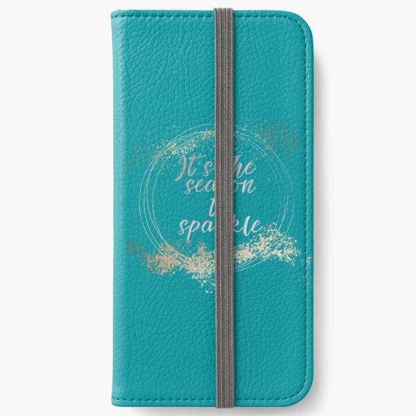 Beach House Christmas Holiday Decor iPhone Wallet