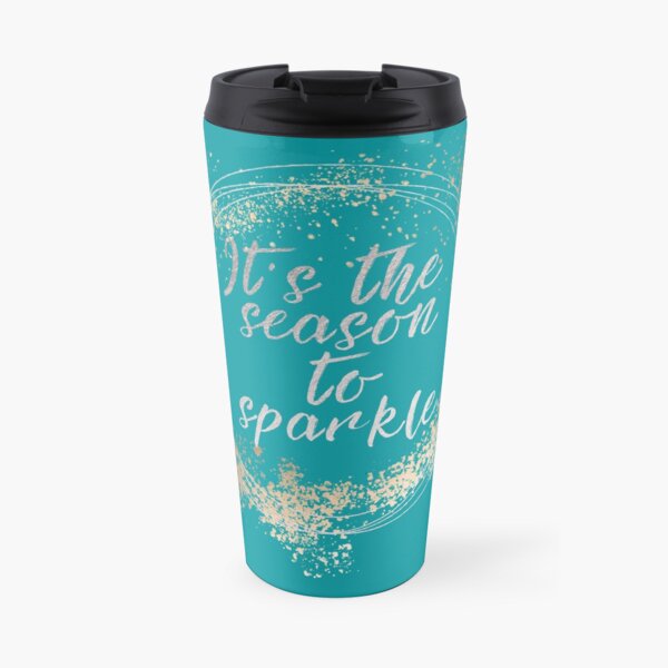 Beach House Christmas Holiday Decor Travel Mug