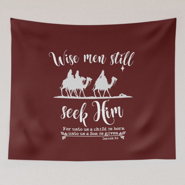 Item preview, Wise Men Still Seek Him Christmas  designed and sold by motivateme.