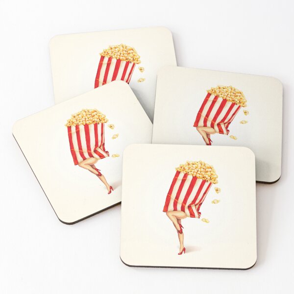 Item preview, Let's All Go to the Lobby - Popcorn Girl designed and sold by Kelly  Gilleran.