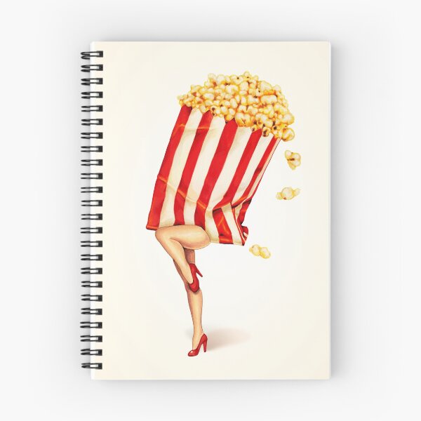 Item preview, Vamos todos al lobby - Popcorn Girl designed and sold by Kelly  Gilleran.