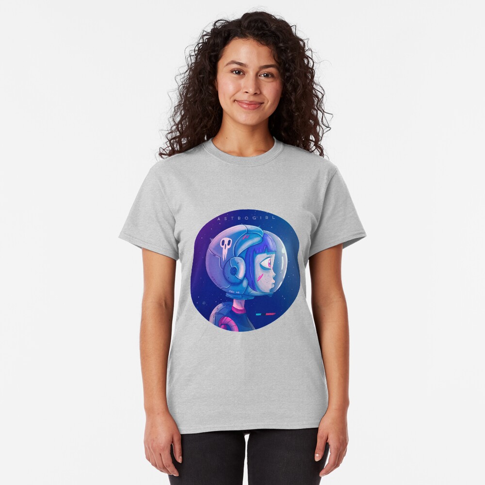 Astrogirl by Fran Ferriz Camiseta clásica