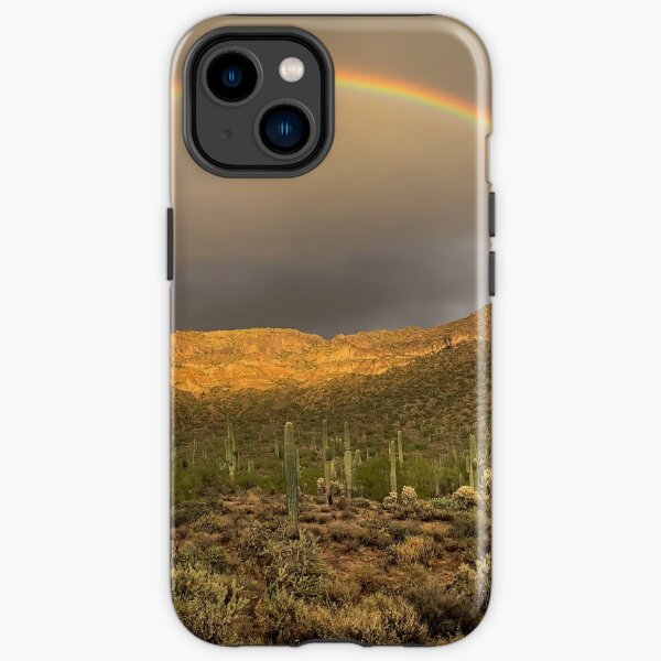 Pass Mountain Rainbow iPhone Tough Case