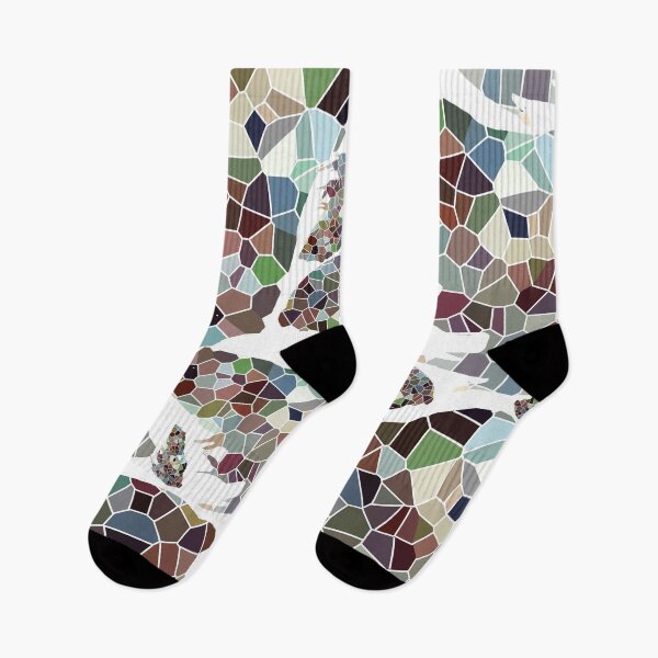 Item preview, Geometric frog mix designed and sold by Caroline Bochud.