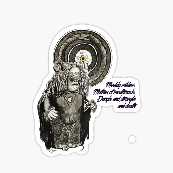 Mother Aughra - The Dark Crystal Sticker