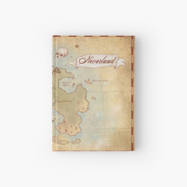 Item preview, Map of Neverland designed and sold by awkaffections.