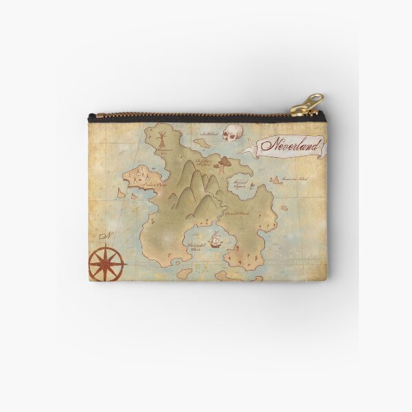 Item preview, Map of Neverland designed and sold by awkaffections.