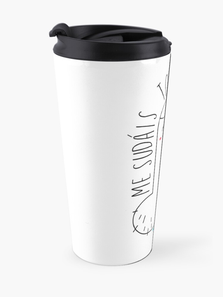 Vista alternativa de Taza de viaje Me la suda by Fran Ferriz