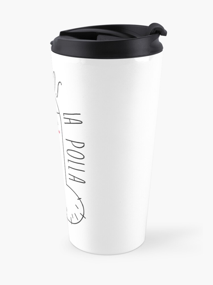 Vista alternativa de Taza de viaje Me la suda by Fran Ferriz